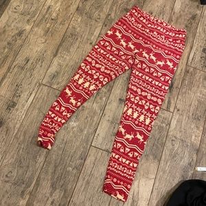 EEUC OS/one size LuLaRoe Christmas/Holiday Legging